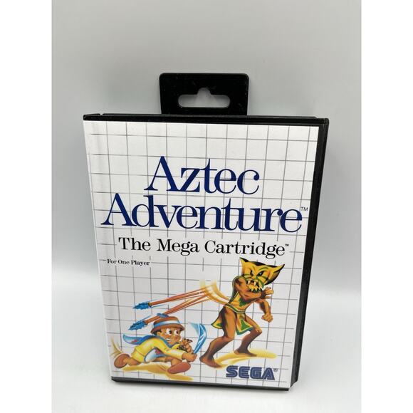 Aztec Adventure (Sega Master System , 1988) With Original Box - Picture 2 of 9